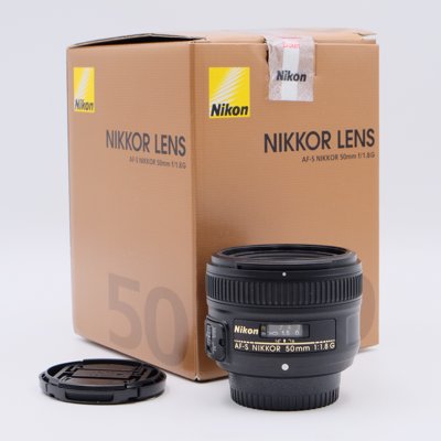 #3778 Used Nikon AF-S 50mm f1.8G - in box with caps Questions & Answers